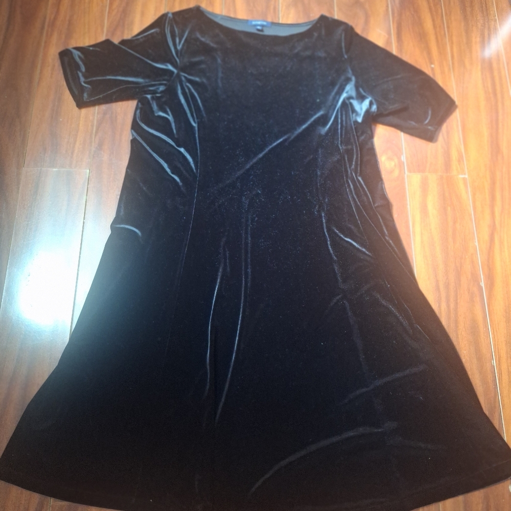 💥Land's End Dress Black Size 1X